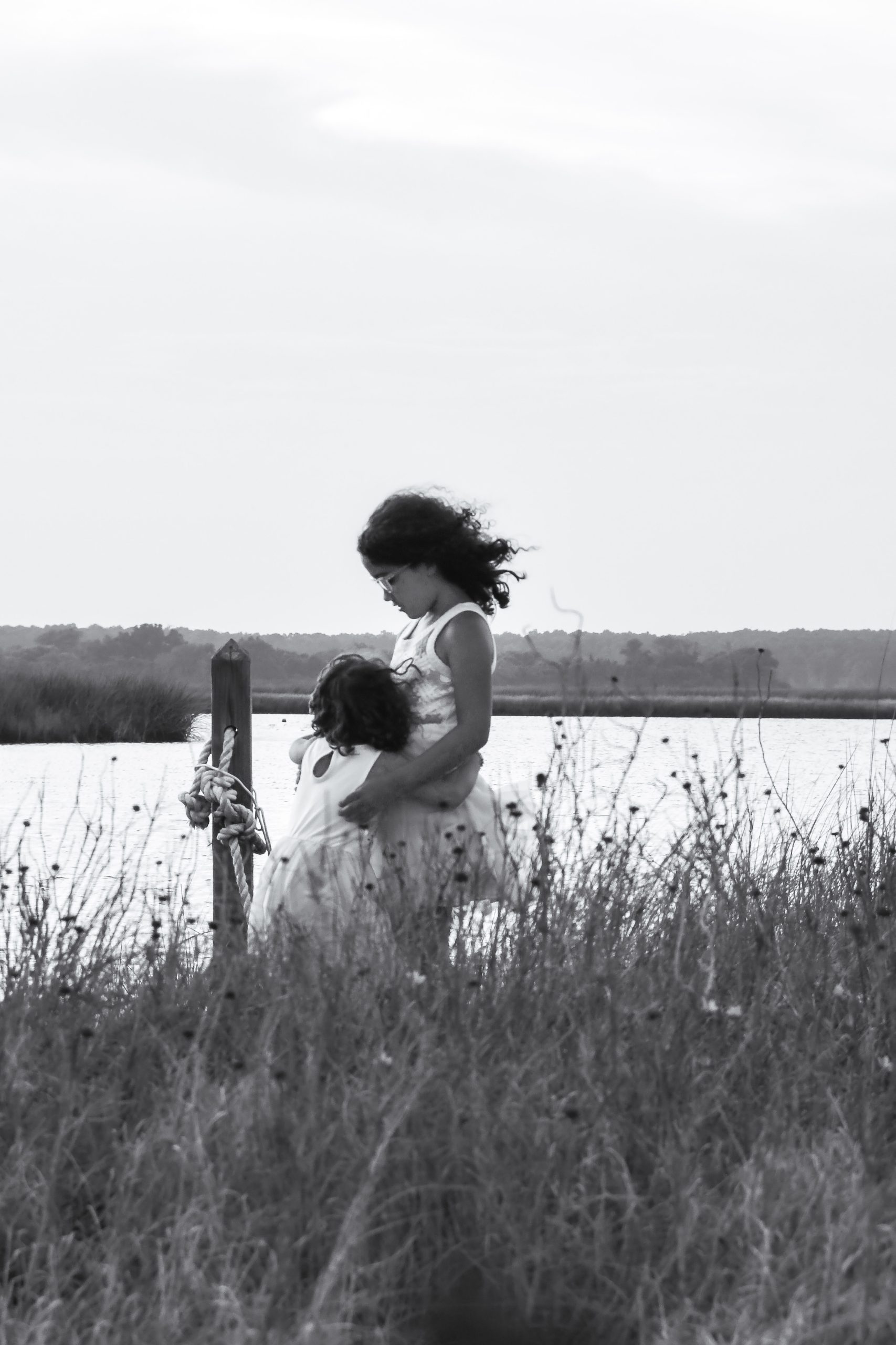 Sisters by inlet